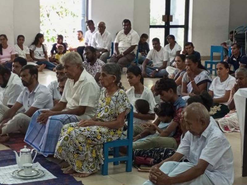 කපිල මහතා වෙනුවෙන් පැවැත්වූ දානමය පිංකම